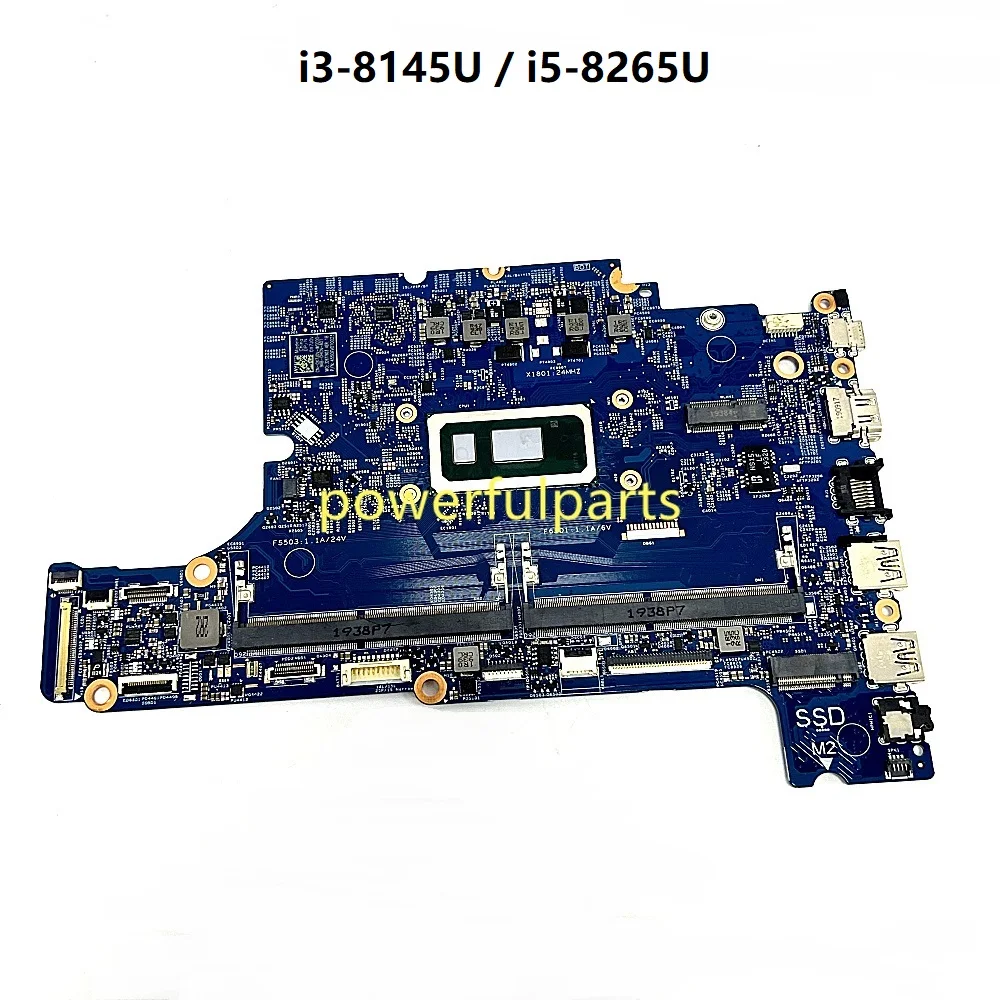 

Материнская плата для Dell Latitude 3400 3500 17938-1 0K3FRD 0X7J0V i3-8145U i5-8265U, встроенный процессор, работает хорошо