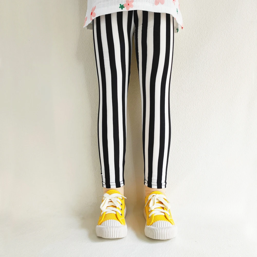 Kinder kleidung Kinder hose Frühling und Herbst Mädchen gedruckt Cartoon Slim Fit Hose Sommer hose – Detail 8