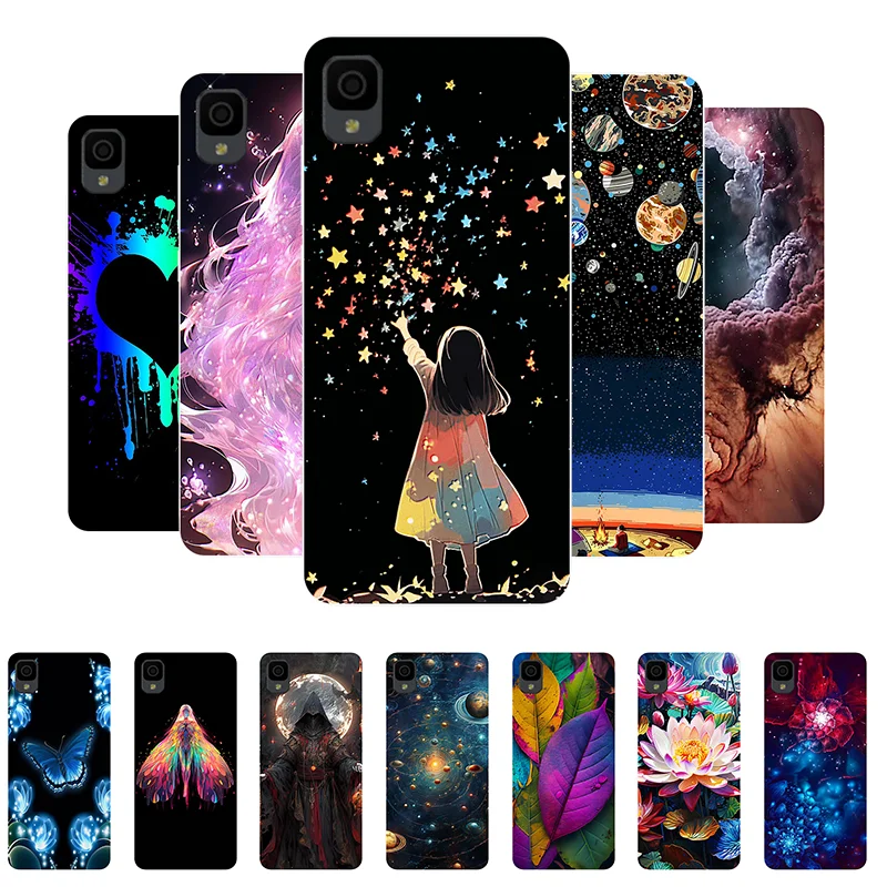 

Case For TCL 30Z Cover TCL 30 Z 4188R Case Silicone Soft Fashion Girl Flower Back Cover for TCL30Z Phone Cases