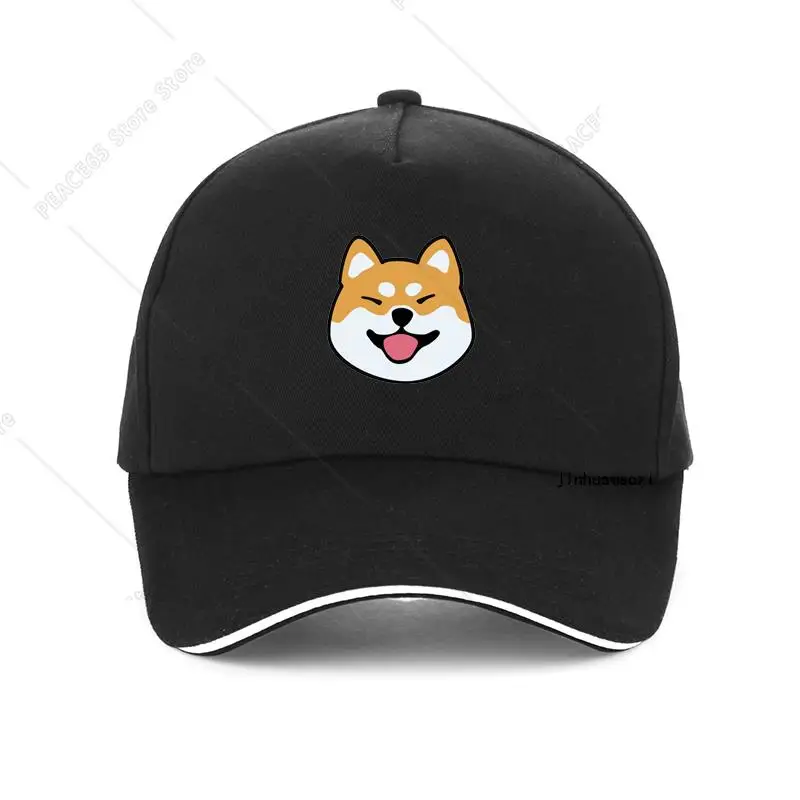 Śmieszne Kawaii Cute Shiba Inu Dog Women Hat Gift Print Pink Hip Hop Cap Summer Men Women Baseball Cap Dog Animal Lovers Hats