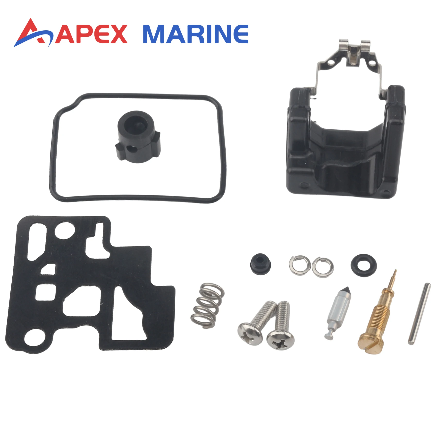 

69M-W0093-00 Boat Engine Carburetor Rebuild Kit Compatible with Yamaha Outboard Motor 2.5HP F2.5 A B 4-Stroke 69M-W0093