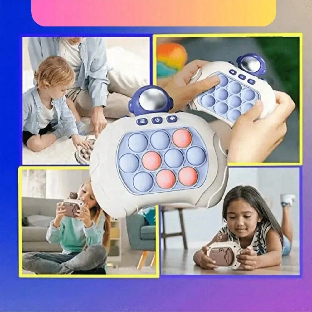 

999 Level Original Quick Push Game Console 4 Modes Light Pressure Resistance Toys for Adults and Teenagers Gift Box Christmas Gi