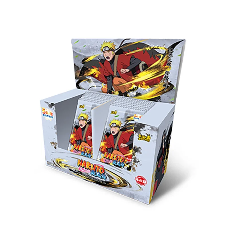 KAYOU-Cartas coleccionables de Naruto para niños, vórtice, Anime, fiesta, juguetes de juego, colección de álbumes, regalo para niños, cajas de