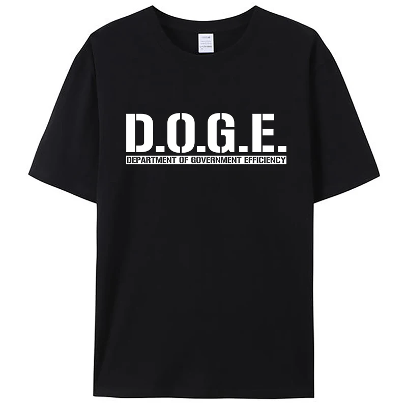 

DOGE D.O.G.E Department of Government Efficiency Women Men's Clothing Cotton T-Shirt Graphic Tee Shirts Tops Novelty Streetwear