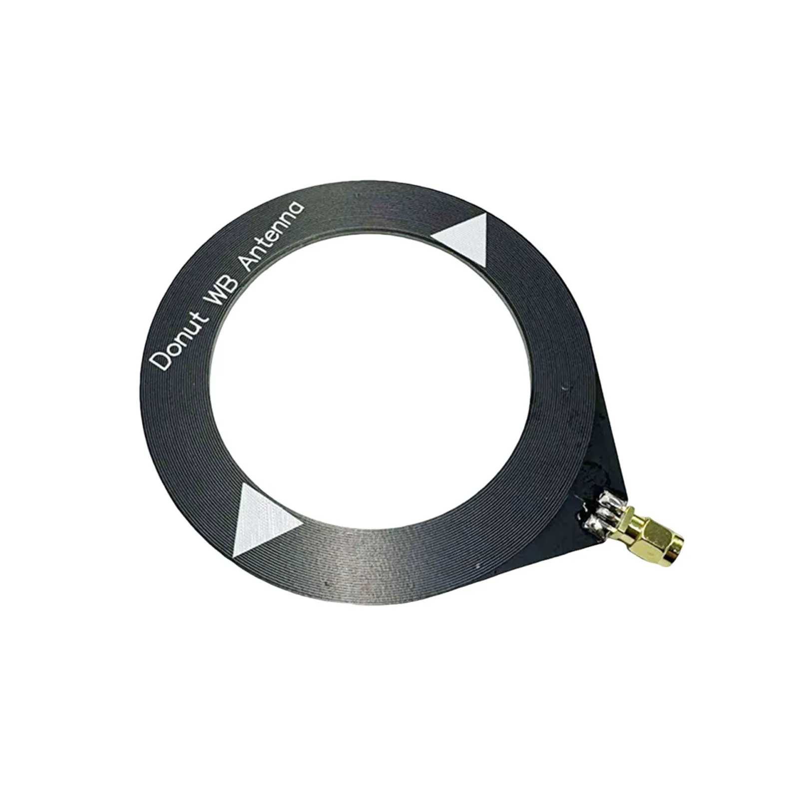 Mini Donut Antenna Broadband SMA Male Connector Shortwave Receiver with Low Impedance Converter SDR for Radio Walkie-Talkie SDR