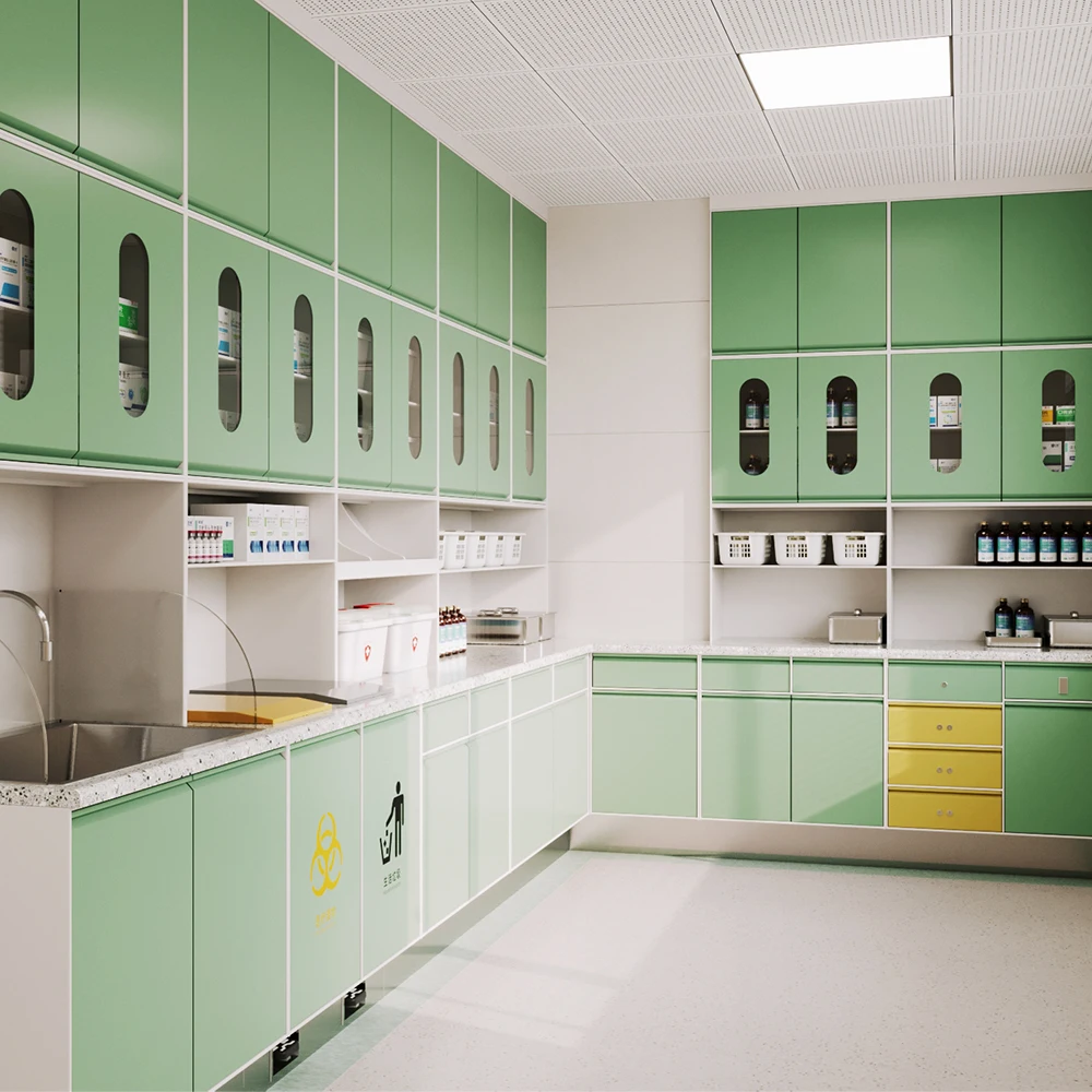 2025 خزائن غرفة العمليات الطبية للمستشفى ذات التصميم الحديث وخزائن الأدوية المدرسية للبيع