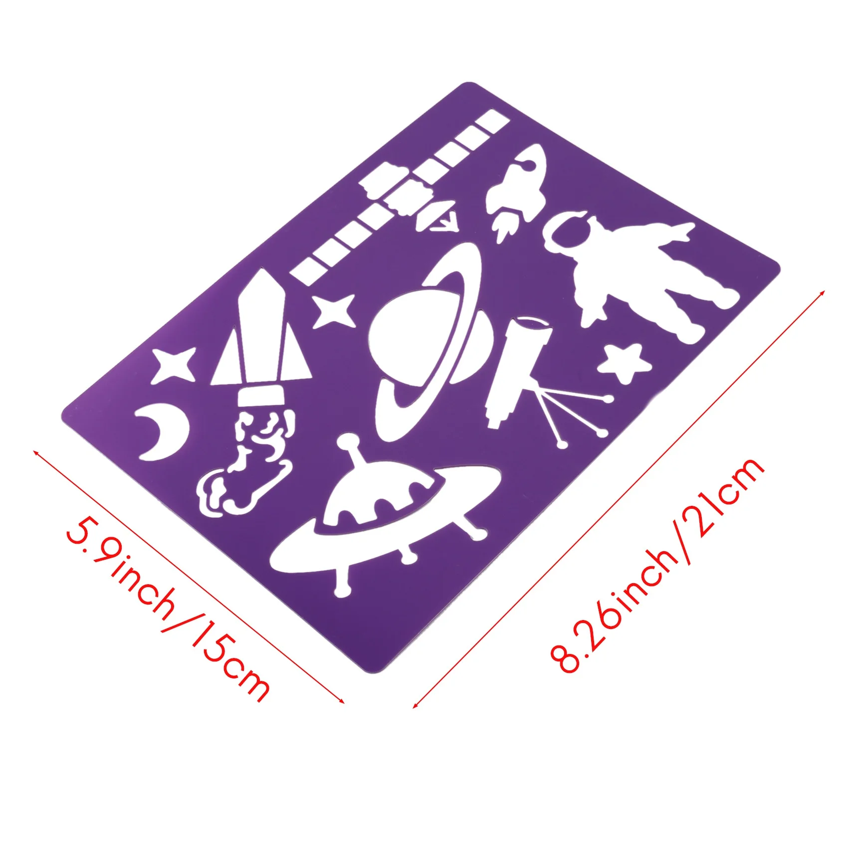 20 Pcs Children Christmas Halloween DIY Drawing Stencils Hollow Board Set for Kids Plastic Painting Template