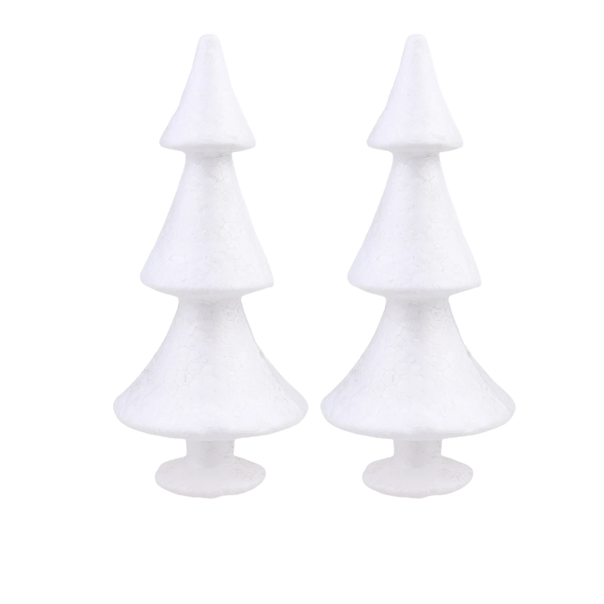

2 Pcs Mini Christmas Tree Craft Foam Decor Decoration Tabletop Blank naments Children Artificial DIY Project Educational Toy