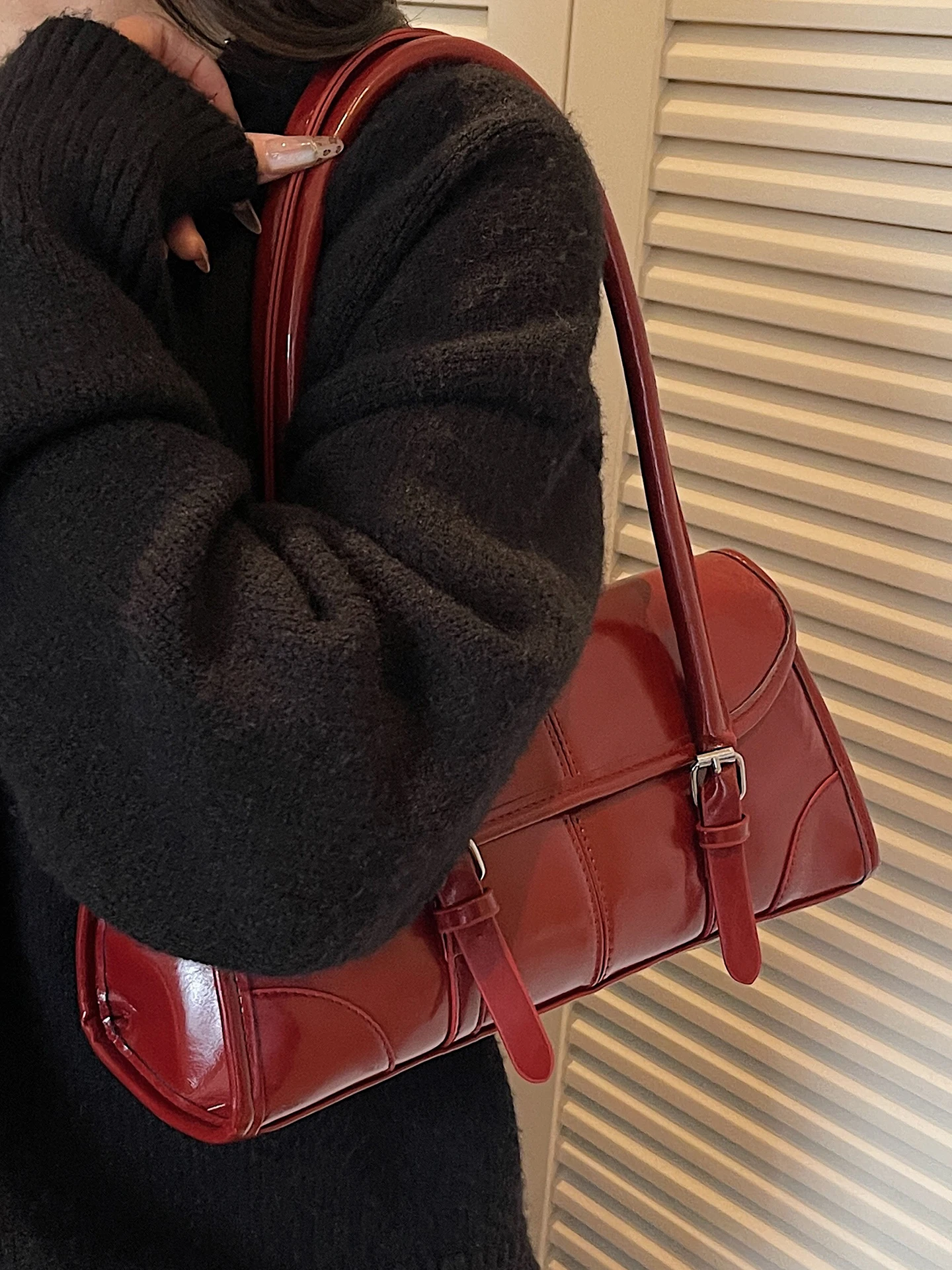 

Модная универсальная сумка для подмышек, женская сумка через плечо, качественная текстура, новинка 202, корейская сумка Sle для поездок на работу