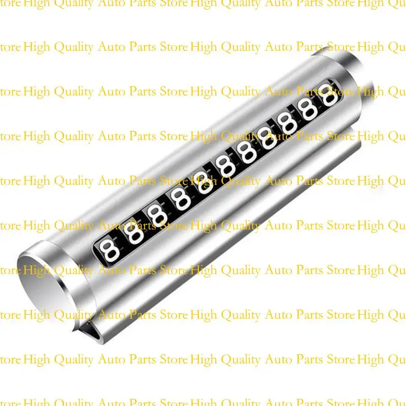 

G7NA Not Electronic Parking Aid Aluminum Temporary Plate Roller Car Accessory No Residues Number Plate Roller for Vehicles