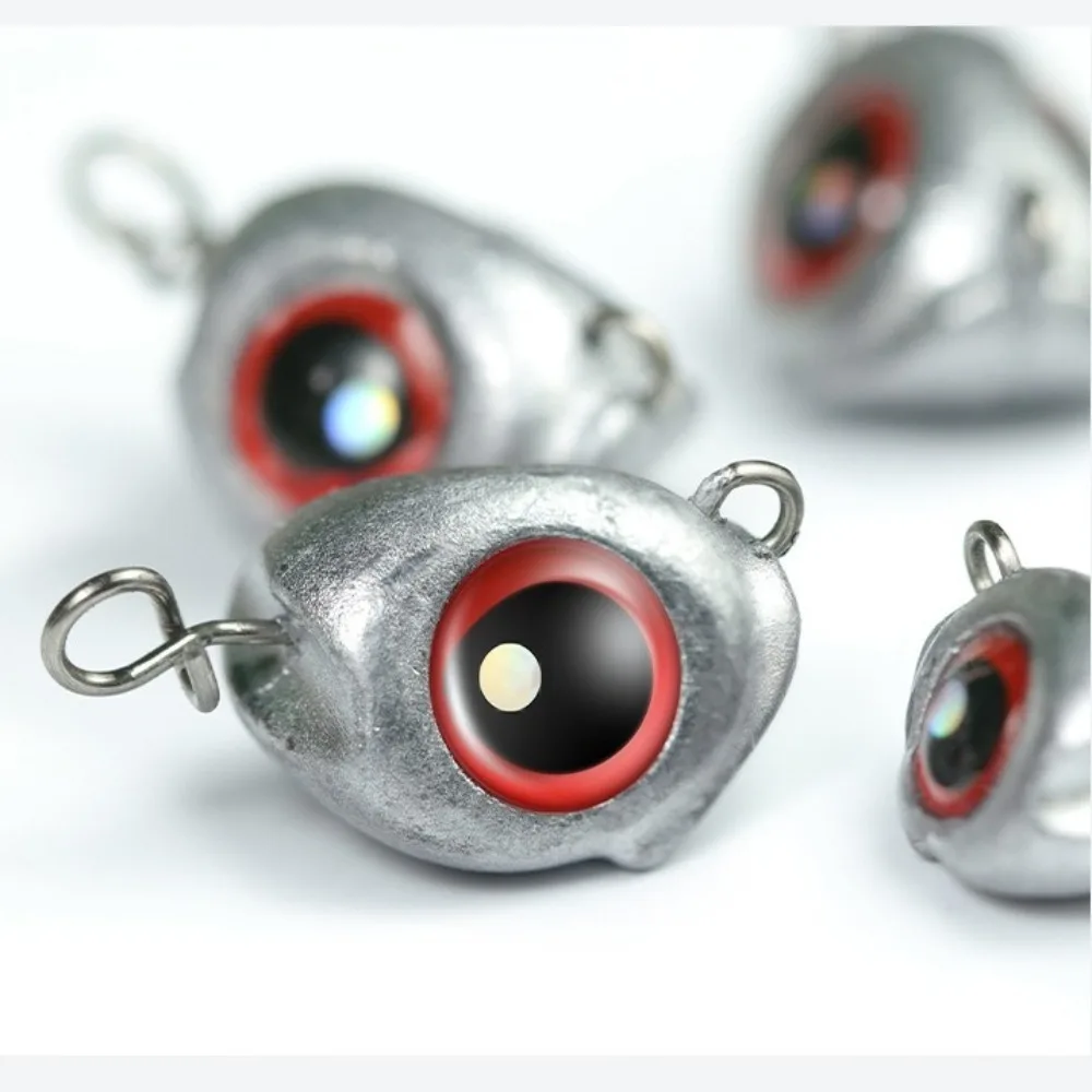 Jigkopf Bleikopf-Köder mit großen Augen 3,5g/5g/7g/10g Swimbait Jigköpfe Weichköder Spinnerbait Salzwasser