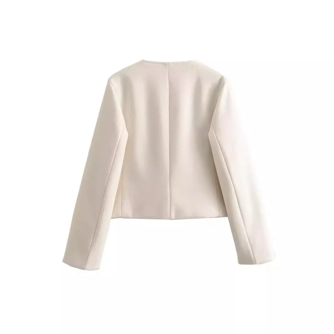Damen-Set im Resort-Stil, strukturierte Jacke, Korsett-Oberteil, elegante Damen + elegante Halbrock-Damen-Set