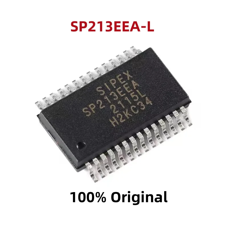 5PCS 100% New SP213EEA-L  SP3243EBEA-L  SP3243EEA-L  SSOP-28 Brand New Original Chips ic