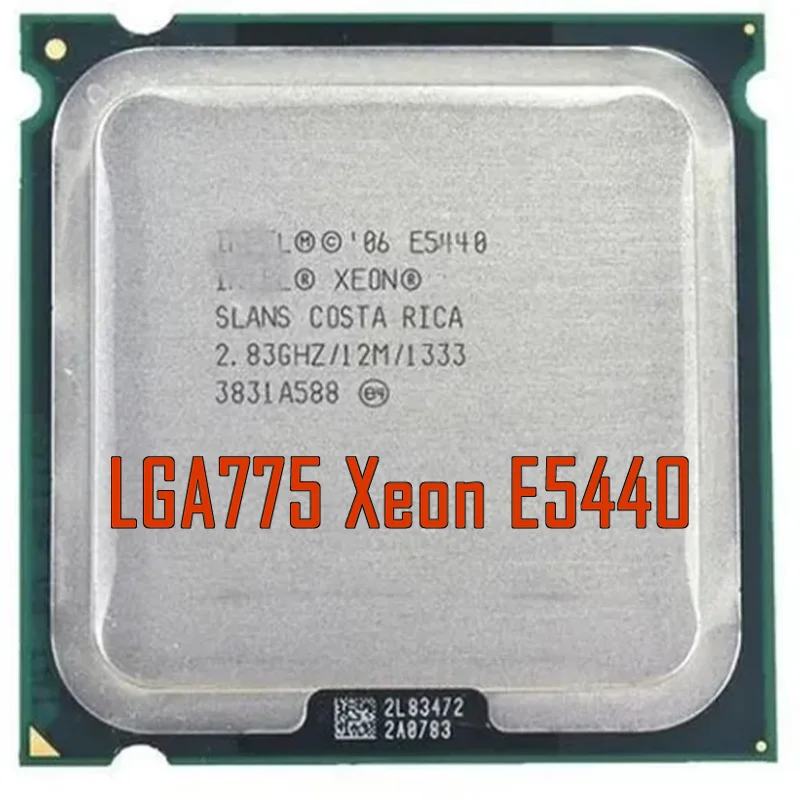 E5440 Processor 2.83GHz SLANS SLBBJ Works on LGA 775 motherboard