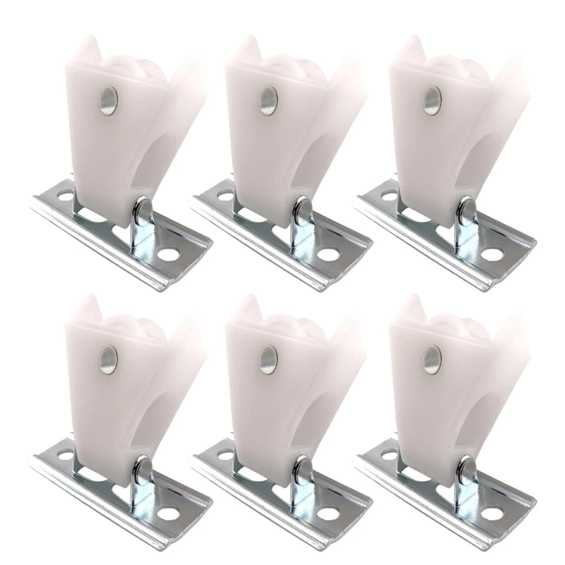 6 stuks rolgordijn bamboe blind koord katrollen venster blind slot voor vouwgordijnen vervangende accessoires