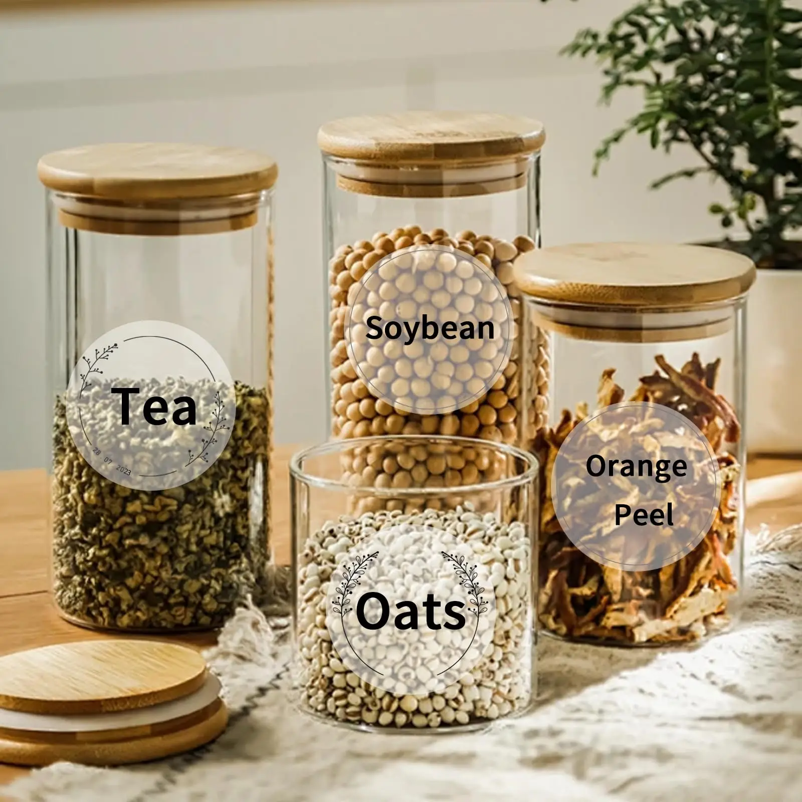 1 لفة من الورق الحراري الشفاف الفلورسنت مناسبة للهدايا والمنتجات والتنظيم المنزلي وملصقات المكاتب