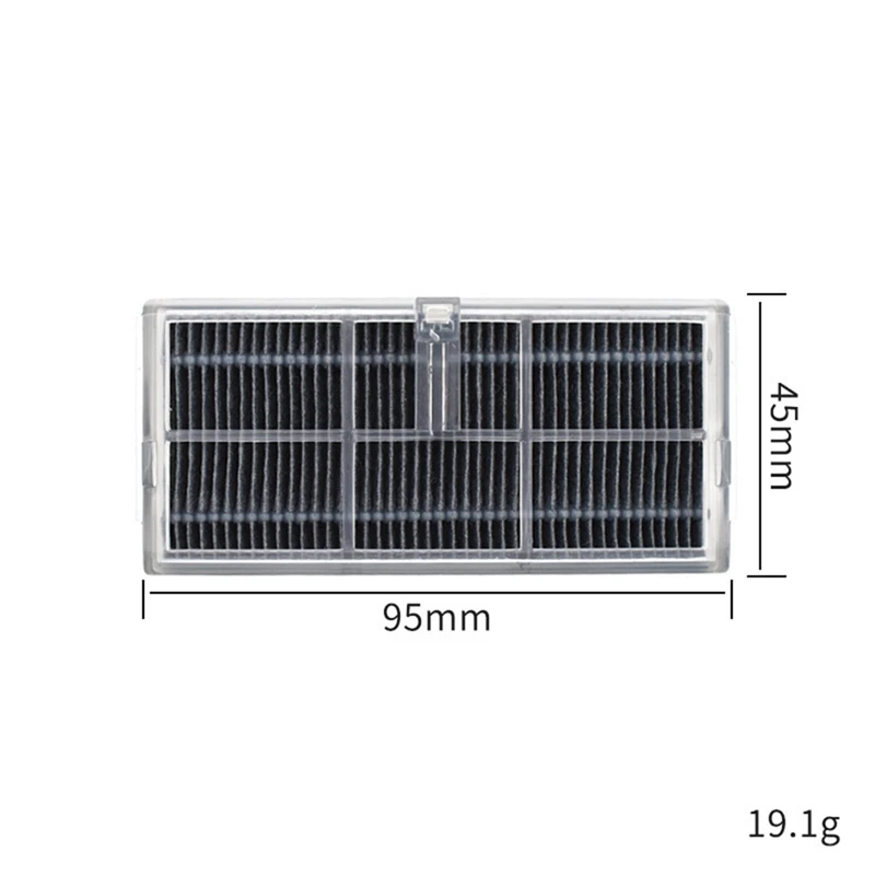 Für dreame x40 x40 pro roboter vakuum hauptseiten bürste hepa filter mop pad staubbeutel ersatzteile