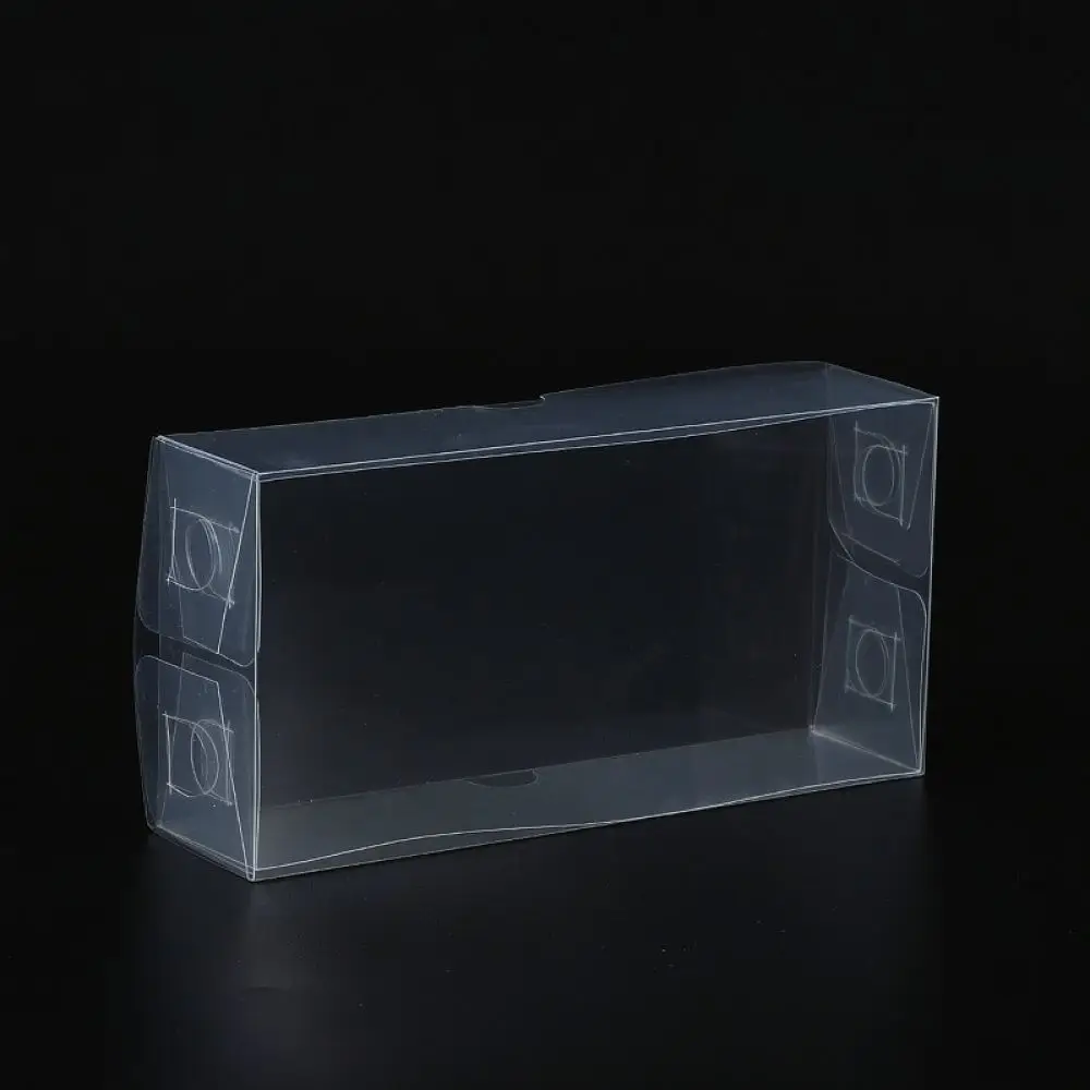 Hard Plastic Display Box Transparent Lid Food Storage Container For Sweets Dry Goods Decorative Package Organizer