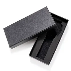 1pc Single Watch Box Delicate Paper Wristwatch Display Case Watch Gift Packaging Box With Sponge Travel Jewelry Organizer Case