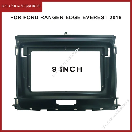 Imagen 2 del producto 9 pulgadas para FORD Ranger Edge Everest 2015-2018 Radio estéreo para coche reproductor MP5 Android marco de carcasa de tablero 2din unidad principal Fascia