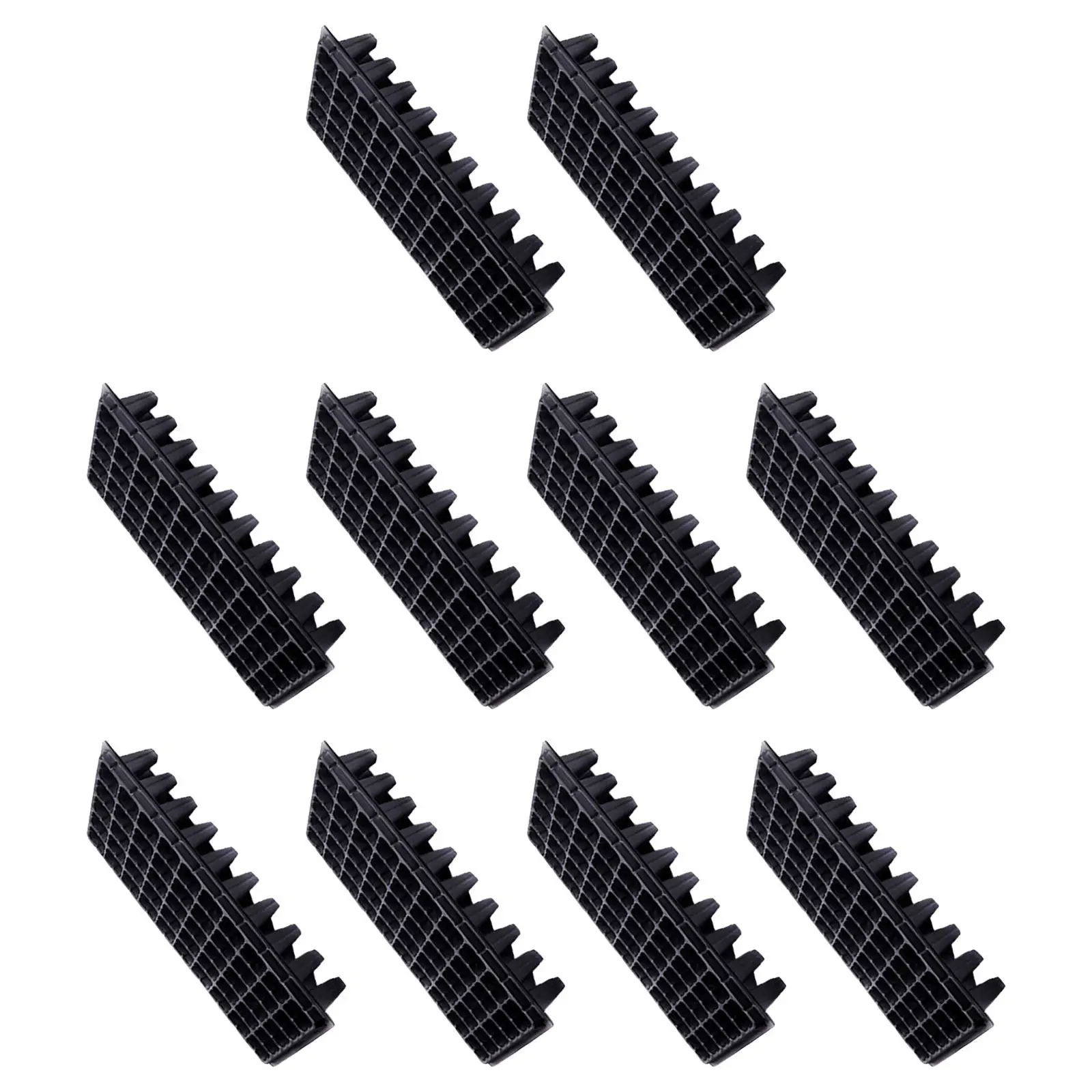 

10Pcs Propagation Tray Seedling Starter Planter 50 Cell Germination Nursery Box Garden Planting Tray for Vegetables and Flowers