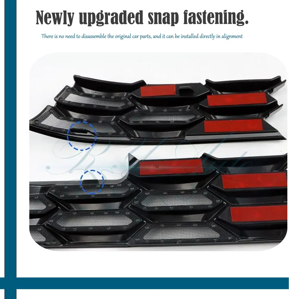 Car Grille Mesh For Toyota Sienna Granvia XL40 2022~2027 Anti-dusty Front Grille Dust Tank Air Covers Exterior Parts Accessories view 5