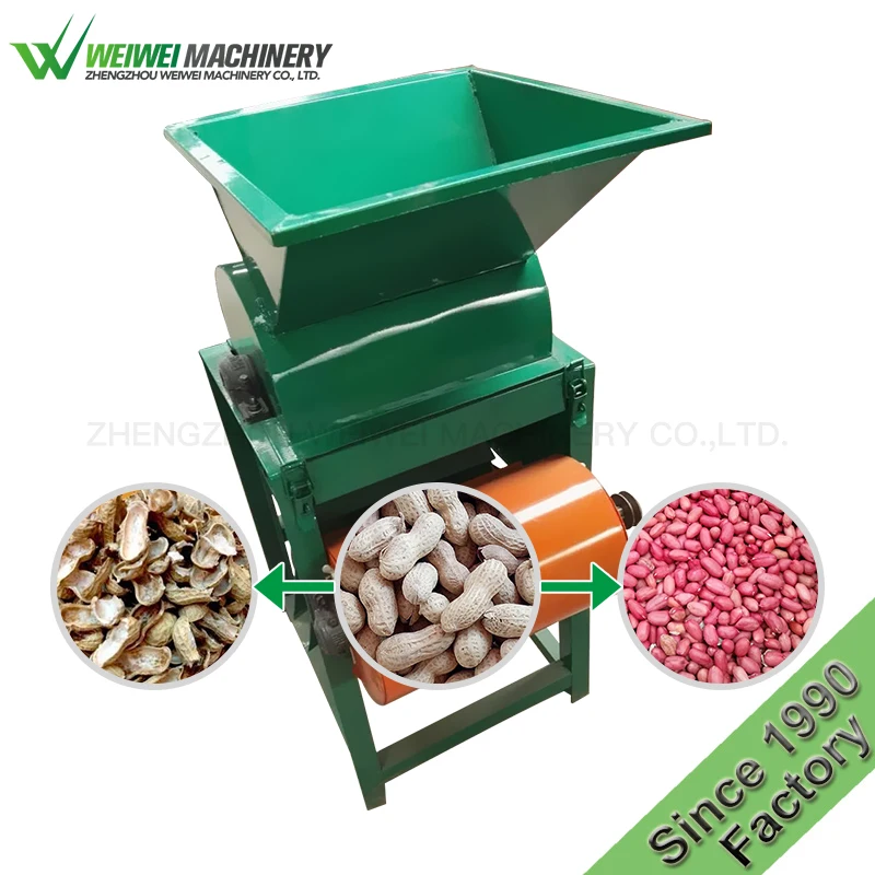 

Weiwei Farm Harvesting Machine Машина для шелушения арахиса Машина для очистки арахиса Маленькая машина для шелушения арахиса