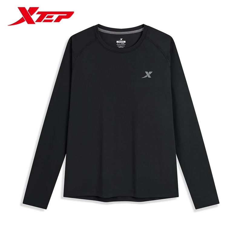 Xtep Pullover Hoodie For Men 2024 Autumn Comfortable Soft Sweatshirt Leisure Athletic Outdoor Long sleeves Tops 876329030011