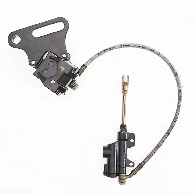 Rear Brake Assy Caliper Disc Brake     Master Cylinder for 50cc 70cc 110cc 125cc 140cc CRF70 50 XR Pit Dirt Quad Bike