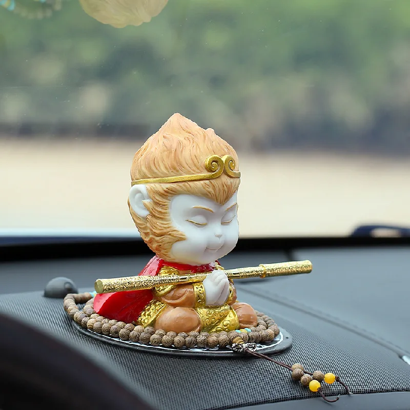 Dasheng Car Interior Decoration, Personalized Figurines, Upscale Decoration, Sun Wukong Monkey, Cute