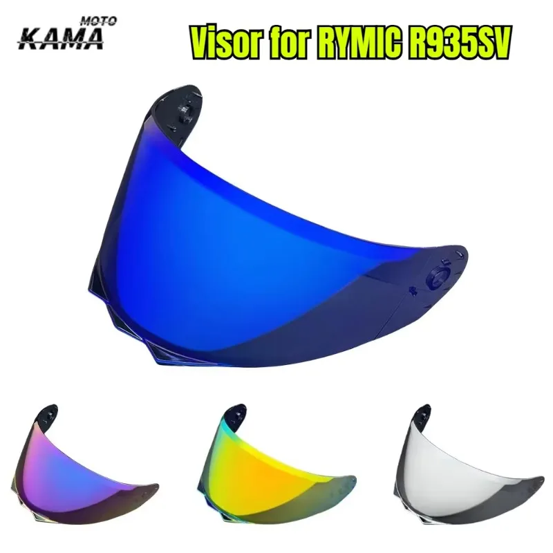 R935 Visor for RYMIC R935SV Helmet Face Shield Anti Scratch Inner Coating Sunscreen Clear Vision Replacement Lens Accessories
