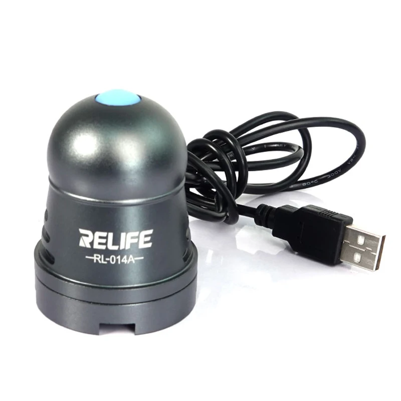 Luce di polimerizzazione ultravioletta dell'olio verde regolabile 5V della lampada di polimerizzazione della colla UV di USB di RL-014A 10W per gli strumenti della rilavorazione della scheda madre del telefono cellulare