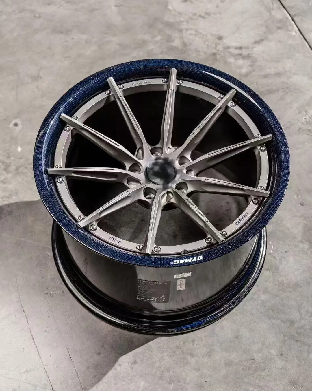 wheels OEM Custom Forged Carbon Fiber Wheel Rim 5x120 5x130  5x114.3 18-23 Inch for BMW Ferrari Lamborghini Porsche Mercedes