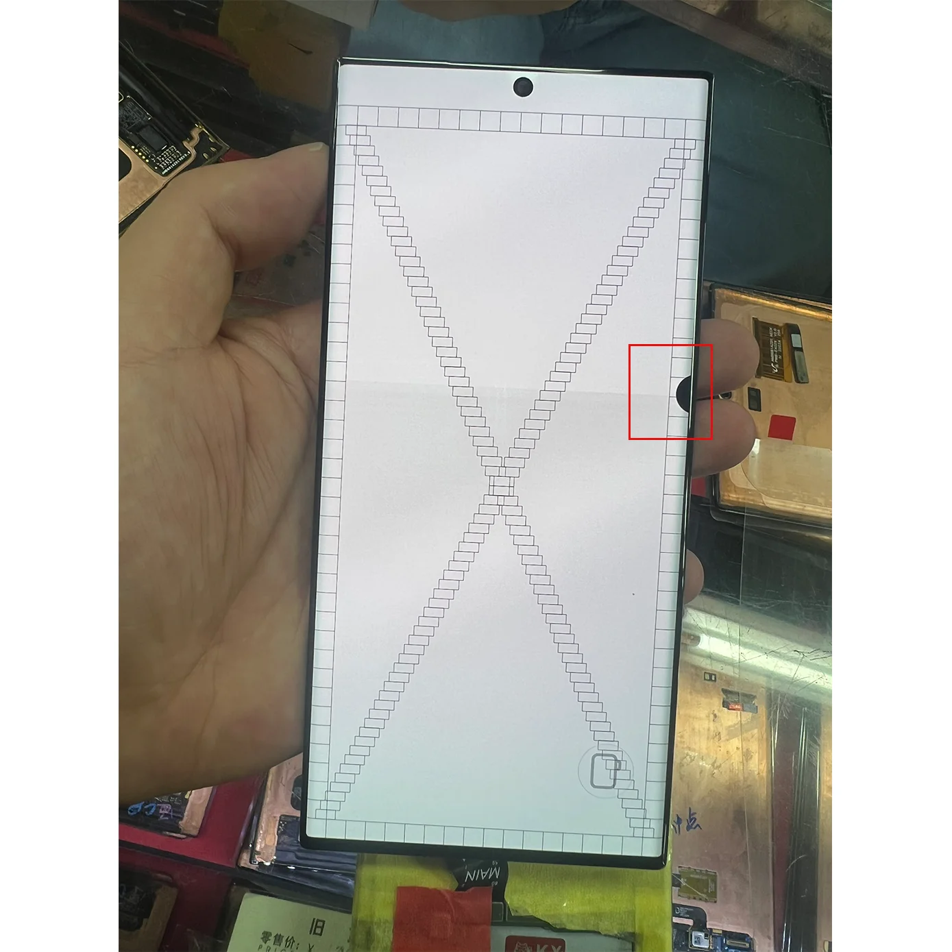 100% Getest Voor Samsung S22 Ultra S908U S908 S908B LCD Display Touch Screen Digitizer Vergadering Met Gebreken 120HZ AMOLED