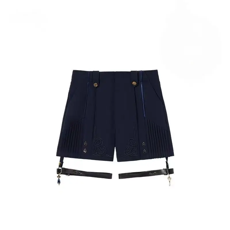 2025 جديد أنيمي الملابس الأصلي فورينا فستان بحزام موحد سترة معطف غير رسمي قميص Genshin Impact Furina تأثيري حلي #5