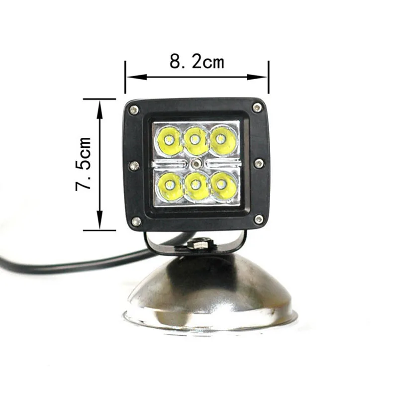Tripcraf LED Cubes 2PCS 84W CREE 3 Inch LED Pod Lights Off Road Driving Lights Spot Flood Combo LED Light Bars Fog Lights Square