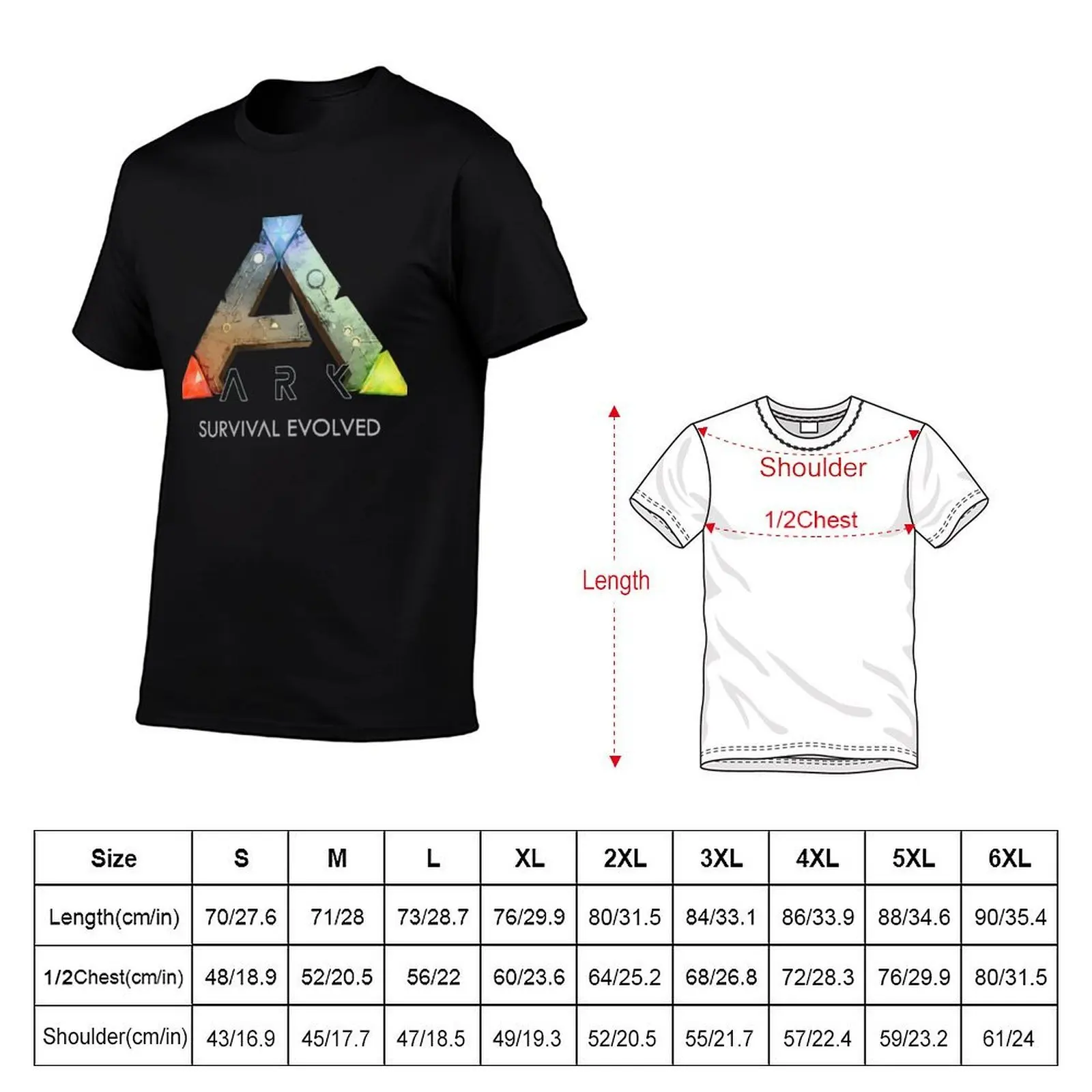 Ark Survival Evolved T-Shirt summer top Personalized t-shirt shirts men graphic