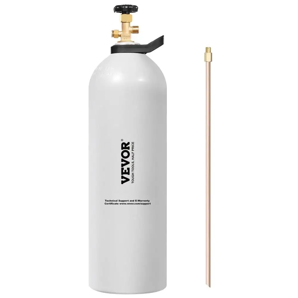 

20LB Aluminum Alloy CO2 Cylinder with Siphon Tube DOT Approved