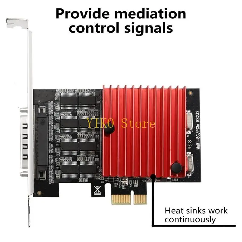 

K32C PCIE to 8 Port RS232 Serial Expansion Simple Device