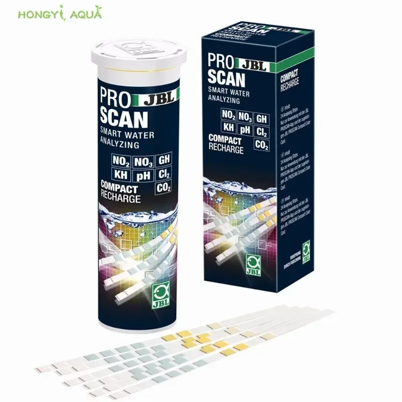 seven-in-one test strip supplementary article test water analysis with evaluation via app water test set for aquarium JBL set
