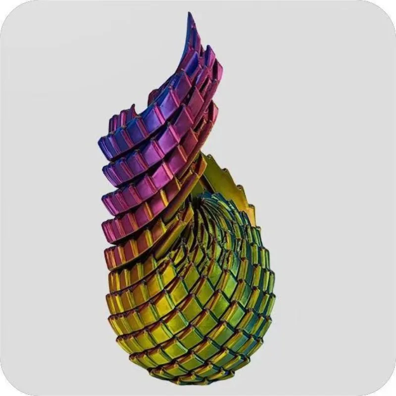 3D Printed Spiral Dragon Egg D - 3D Printing Egg ulasan dan harga