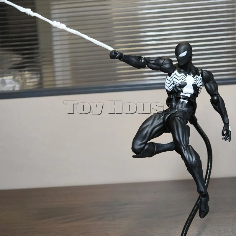 在庫あり メスおもちゃ ブラックスーツ ネイバー シンビオート スパイダーフィギュア スカーレットスパイダー ケイン・パーカー レッド アニメ アクションフィギュア おもちゃ ギフト