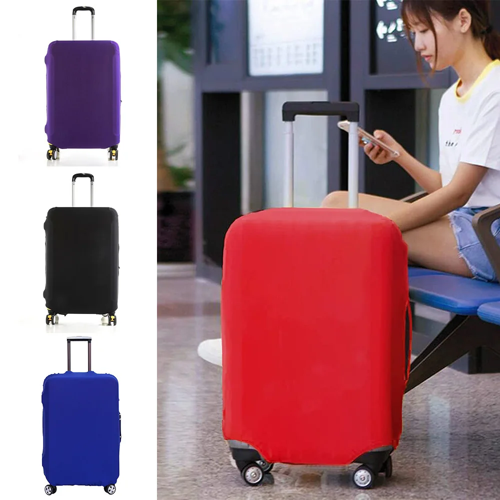 

Elastic Luggage Protective Cover for 18-32 Inch Suitcase Case Dust Bags Fashion Color Travel Accessories Duffle Protect Sleeve