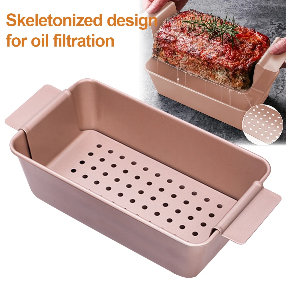 

Форма для торта, прямоугольная форма для тостов с здоровым покрытием, съемным сливным поддоном, антипригарная форма для торта, форма для выпечки хлеба, инструменты для выпечки