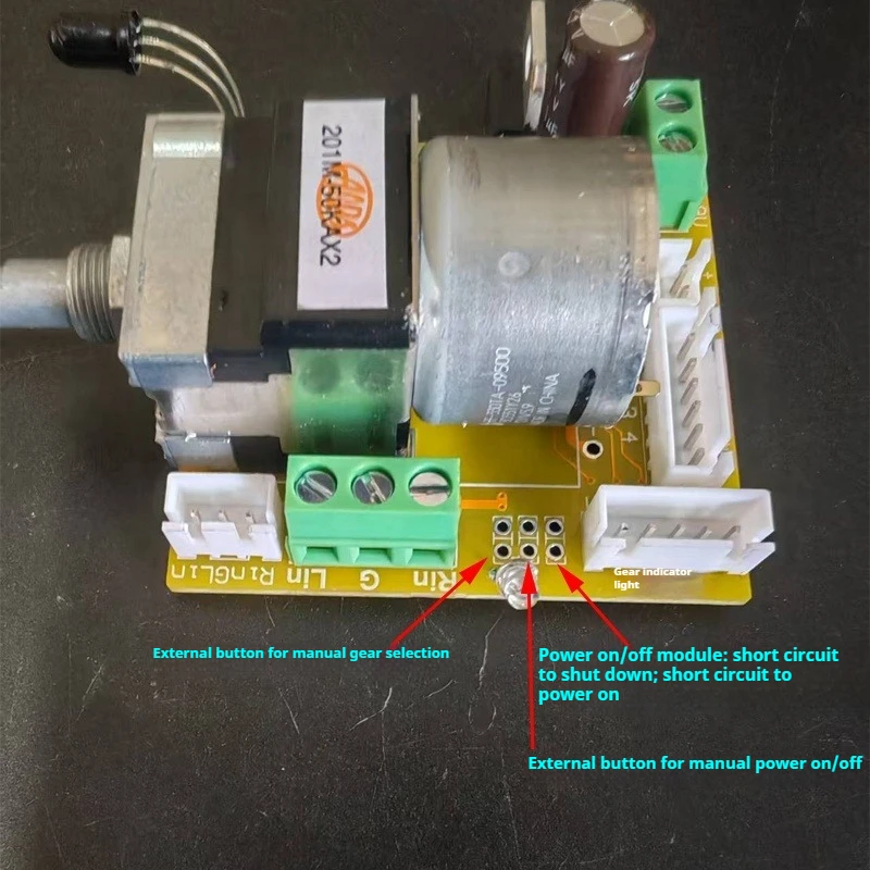 مقياس جهد حجم التحكم عن بعد + لوحة تبديل الصوت بأربعة داخلية وواحدة، لوحة اختيار الإشارة، اليابان ALPS50K100K #6