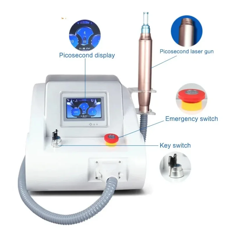 Machine Professionnelle Pour Enlever Les Tatouages Au Laser, Nouveau Produit, 20234PS Q Switch Nd Yag