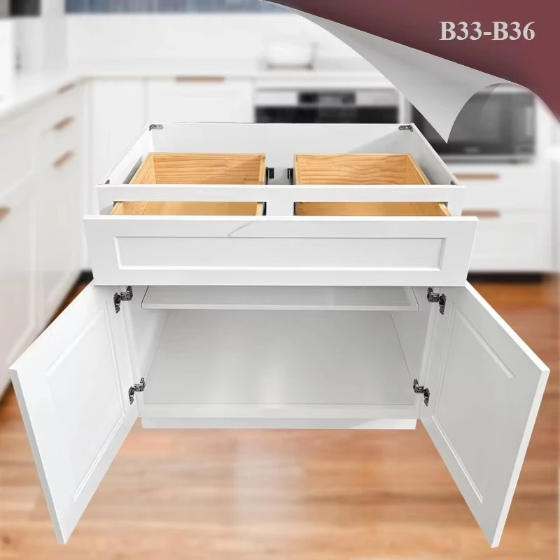 

Warehouse B33-B36 in Stock RTA Kitchen Cabinets Affordable Solid Wood Cabinets