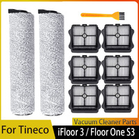 For Tineco iFloor 3 / Floor One S3 Cordless Wet Dry Vacuum Cleaner Replacement Brush Roller and HEPA Filter Accessories