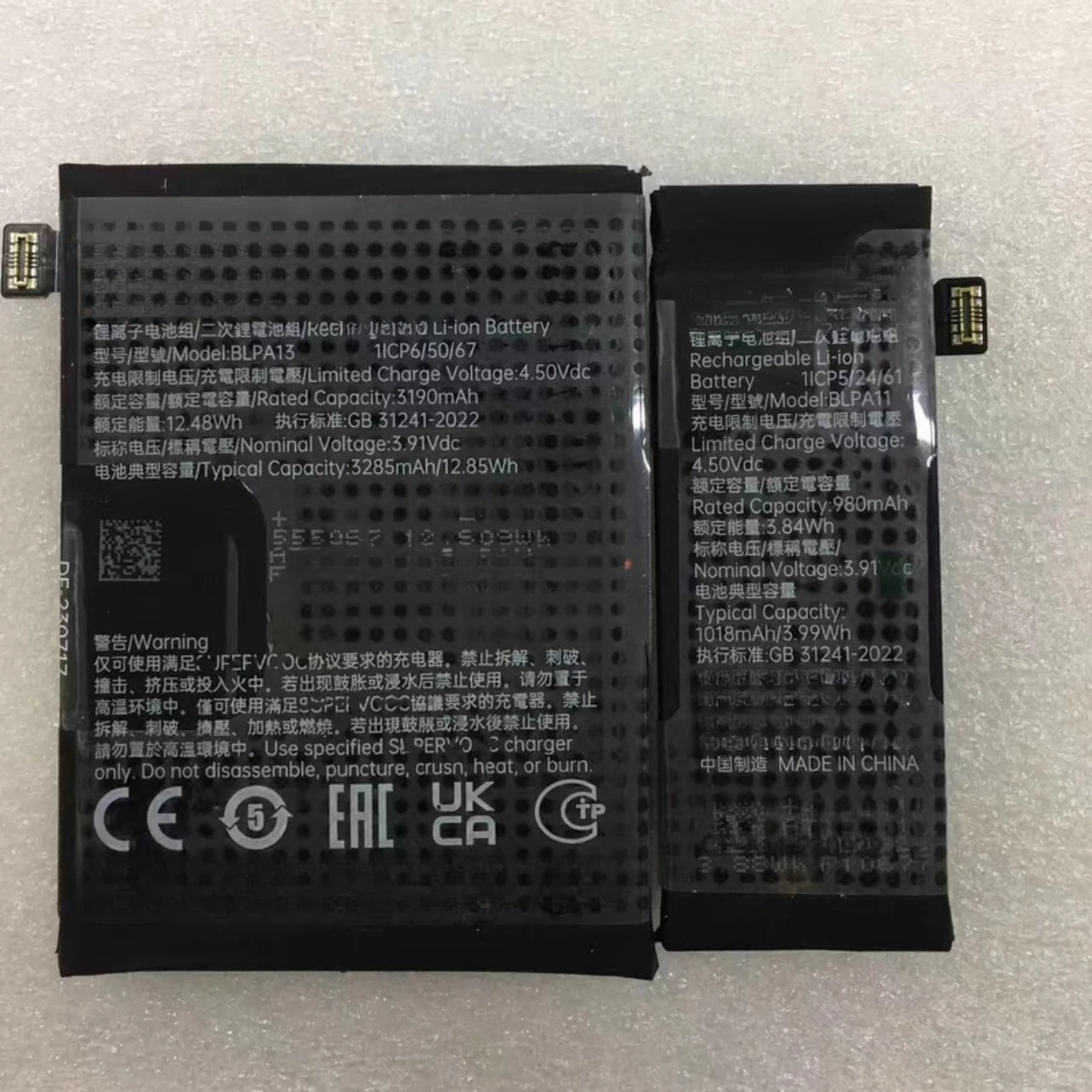 ，。for OPPO Find N3 Flip Original Battery New Original BLPA11 BLPA13 Large Capacity Electric Board，。