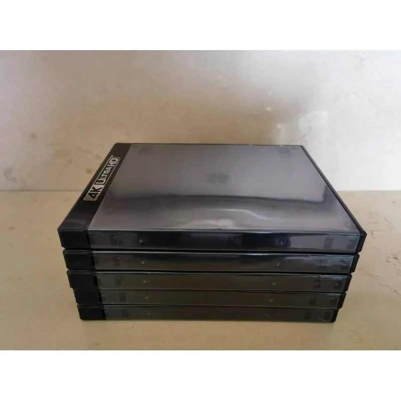 4K Ultra HD Case BDR CD DVD Disc Cases Storage For 4 Discs 5Pcs/Pack - view 4